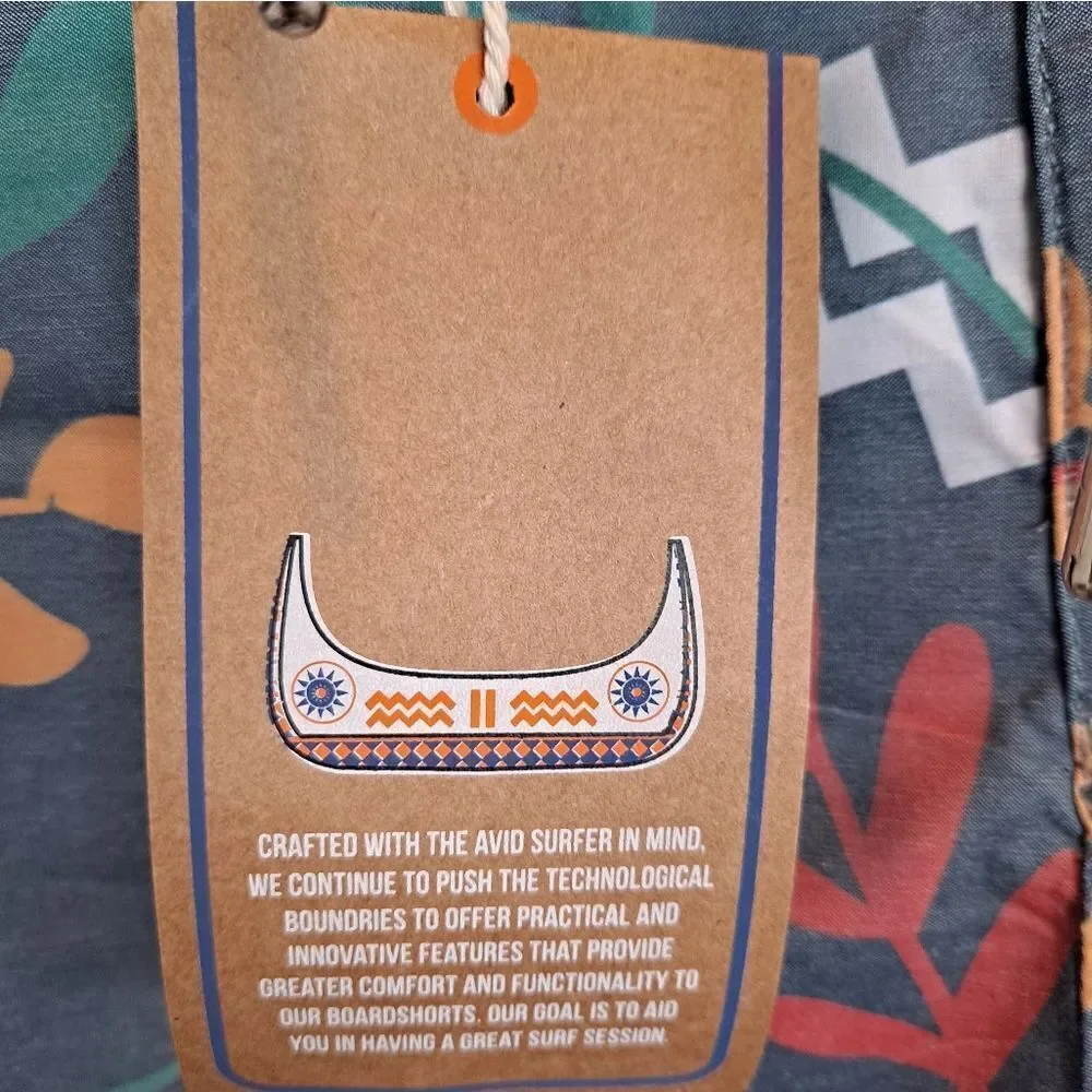 Vast Mens Boardshorts Size 36 NWT Msrp $60